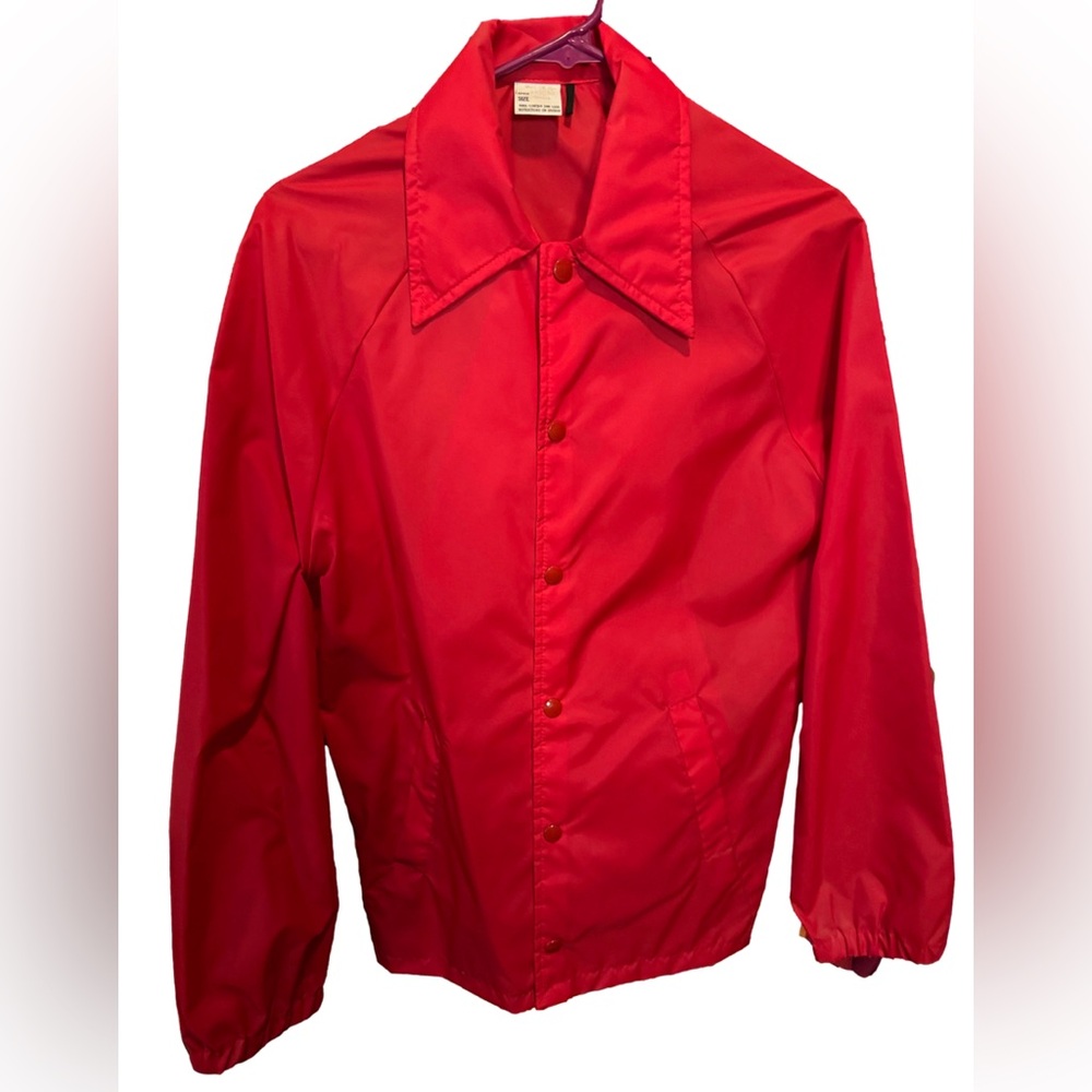 VTG Red Coach’s Jacket